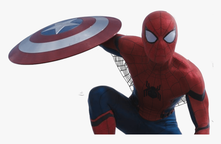 Spiderman Homecoming Nuevo Traje Trailer - Spiderman Civil War Png, Transparent Png, Free Download