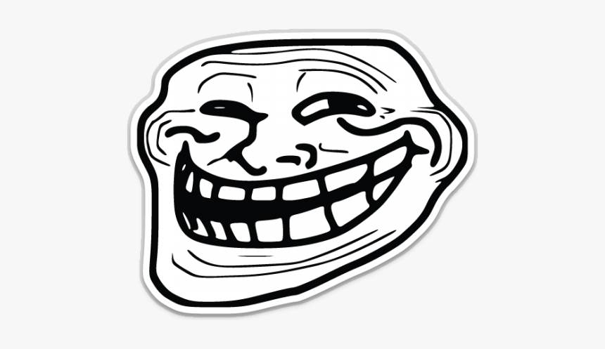 Troll Face Meme Png, Transparent Png, Free Download