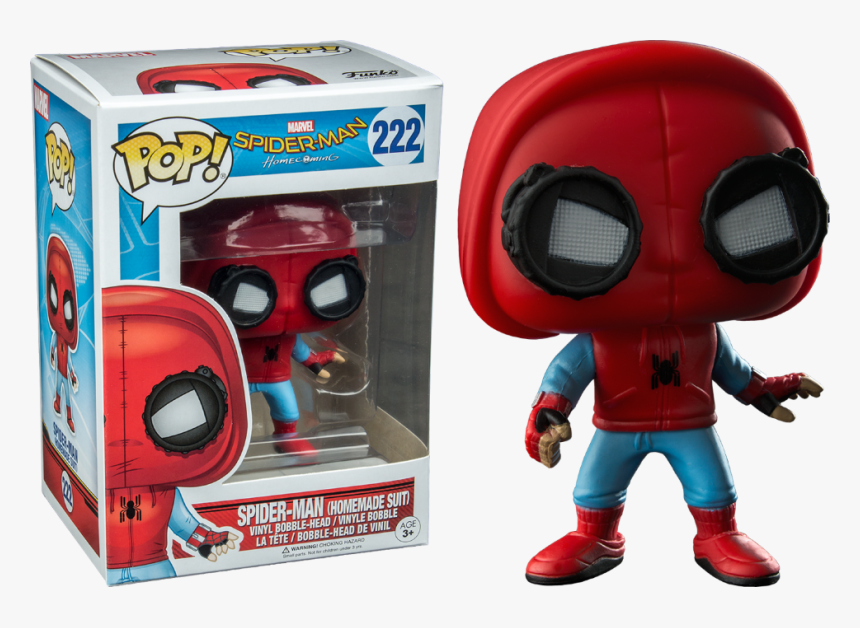 Televisie, Film, Videospellen Funko Pop Vinyl Spiderman - Spider Man Homecoming Pop Vinyl, HD Png Download, Free Download