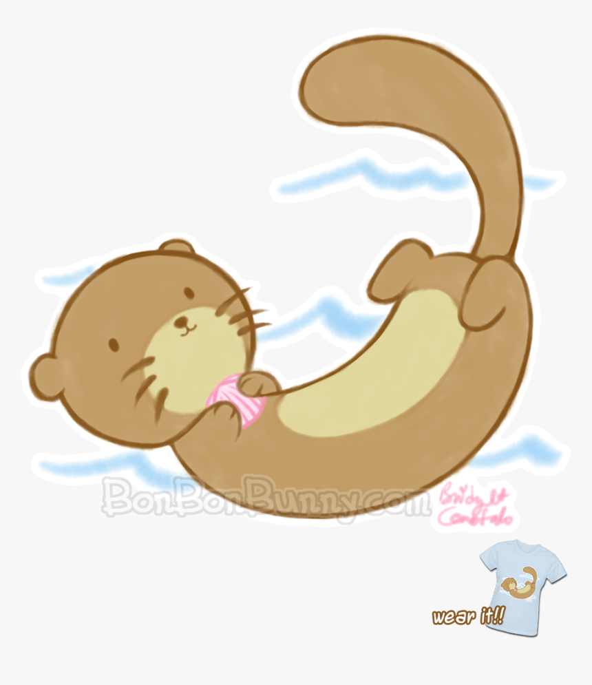 cute otter clipart