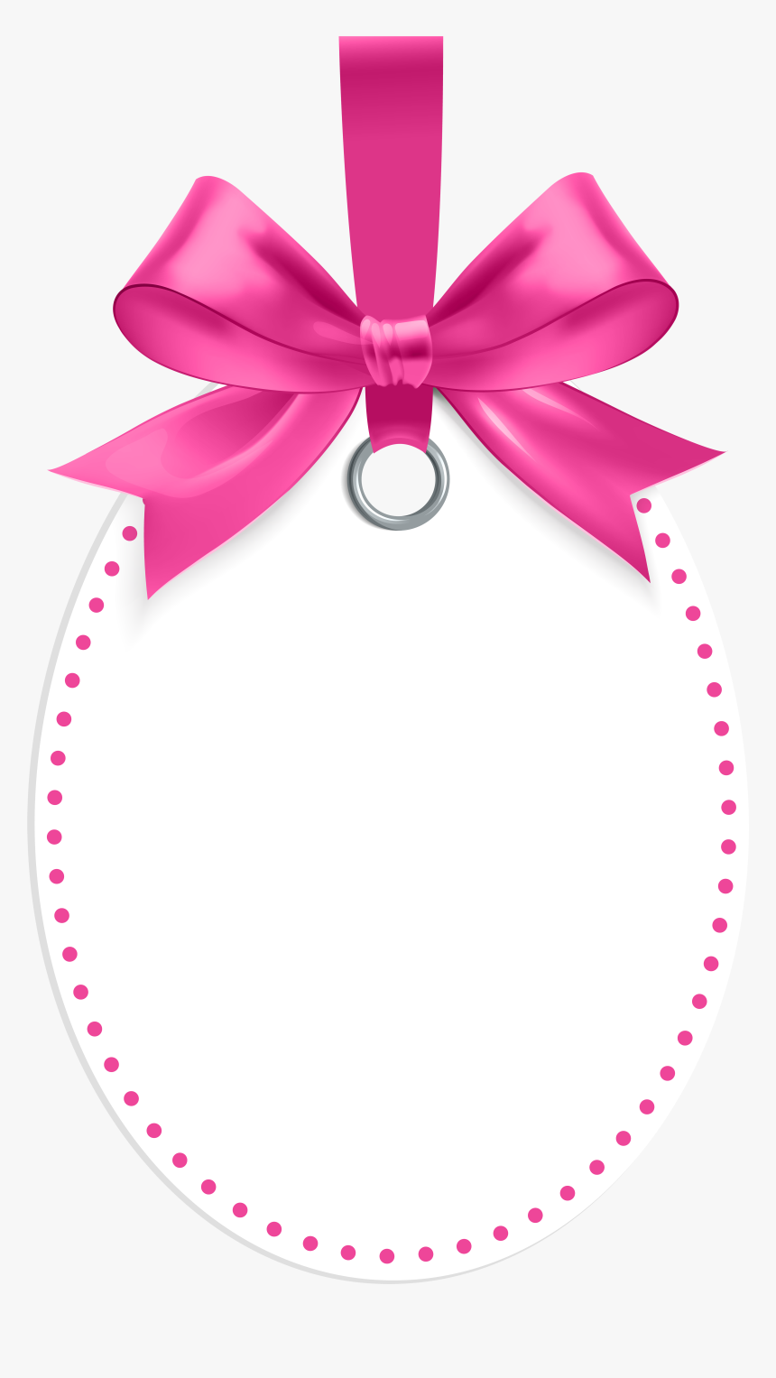 Label With Pink Bow Template Png Clip Art , Png Download - Tower Bridge, Transparent Png, Free Download