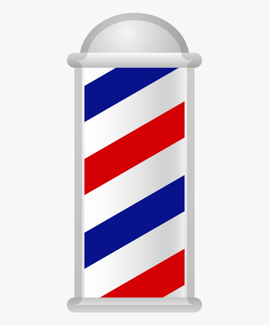 Barber Pole Icon - Barber Shop Icon Png, Transparent Png, Free Download