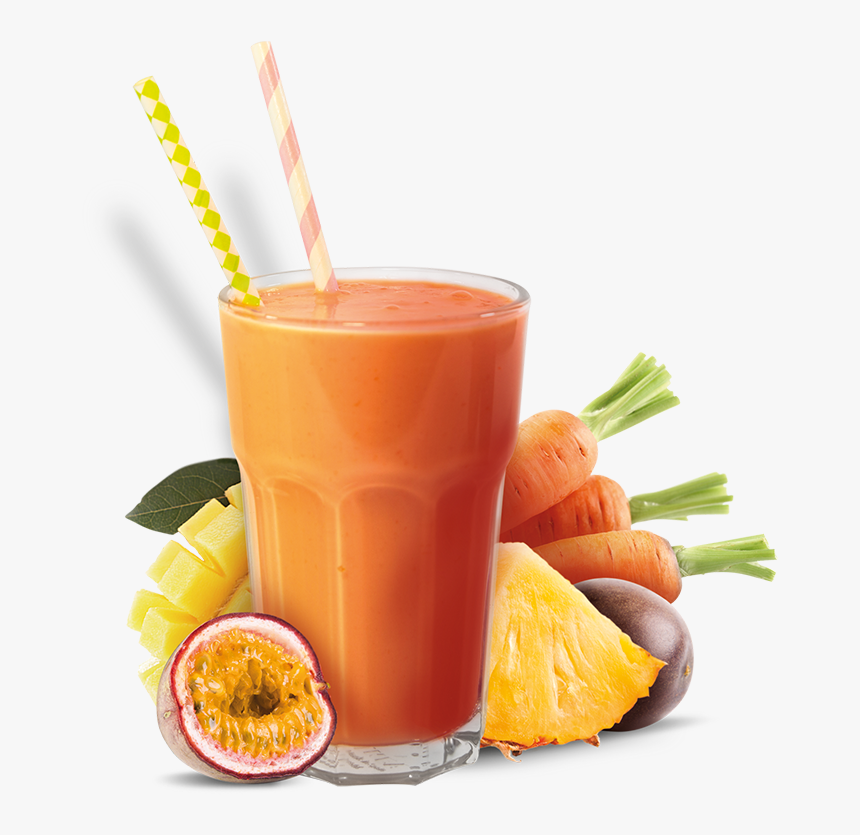 Papaya Smoothies Png - Cartoon Transparent Background Smoothie, Png Download, Free Download