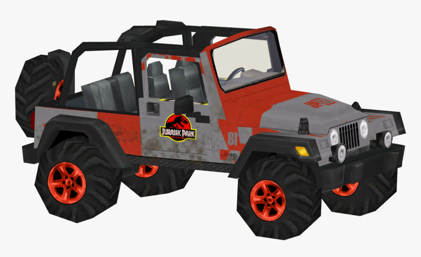 Transparent Jeep Png - Jurassic Park Jeep Png, Png Download, Free Download
