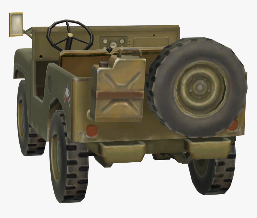 Military Jeep Download Transparent Png Image - Back Of Army Jeep, Png Download, Free Download