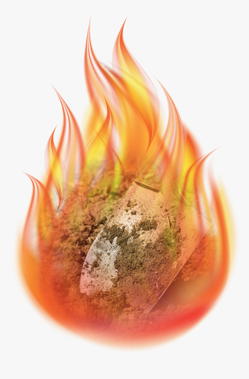 Making A Dakota Fire Hole - Flame, HD Png Download, Free Download
