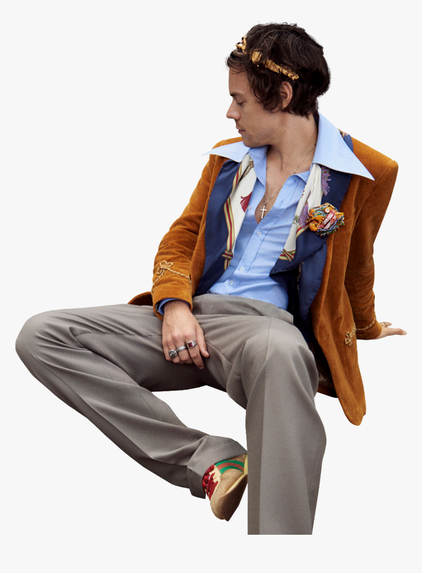 #onedirection #one #direction #harrystyles #harry #styles - Harry Styles Gucci Campaign, HD Png Download, Free Download