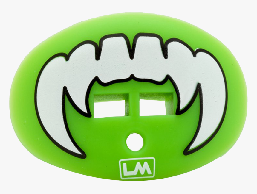 Loudmouthguards Vampire Fangs Hawk Fluorescent Green - Fang, HD Png Download, Free Download