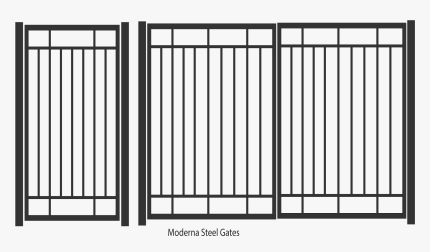 Moderna Steel Entrance Gaters - Modern Steel Gate Design, HD Png Download, Free Download