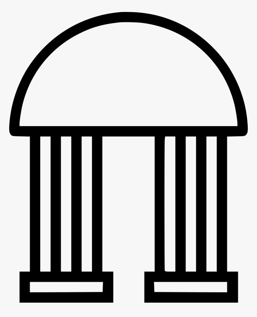 Pillar Gate Entrance Dome - Entrance Gate Gate Icon Png, Transparent Png, Free Download