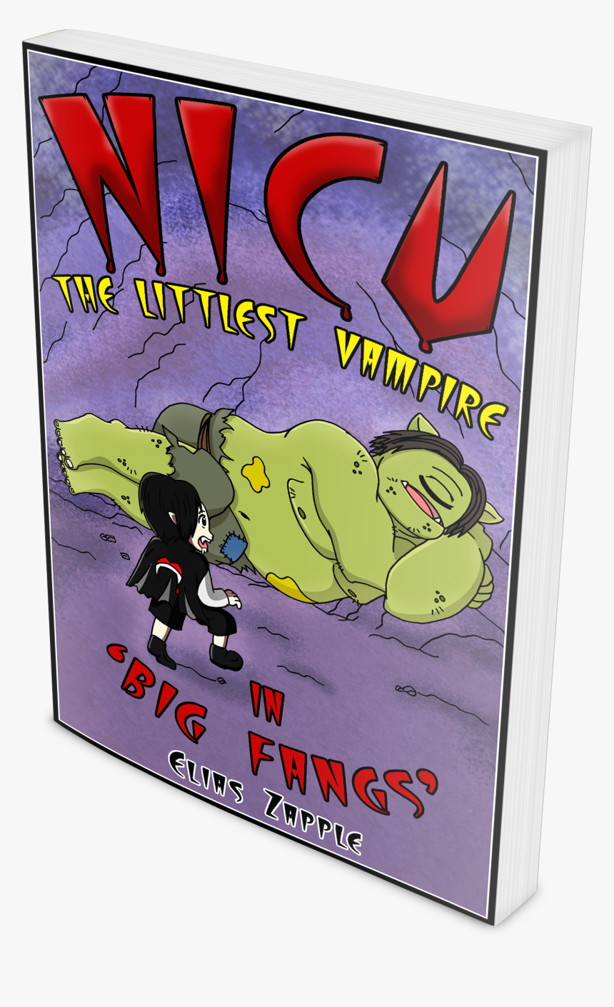 Big Fangs Book 3d - Poster, HD Png Download, Free Download