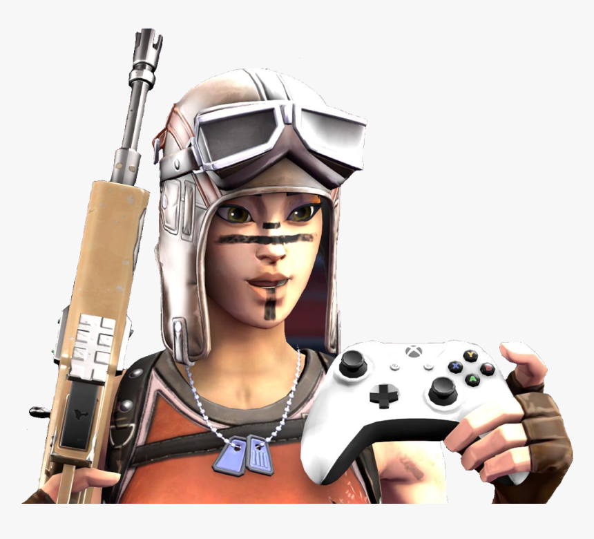 Sxtch Gfx Freetoedit Fortnite Fortnitelogos Fortnit - Renegade Raider With Xbox Controller, HD Png Download, Free Download