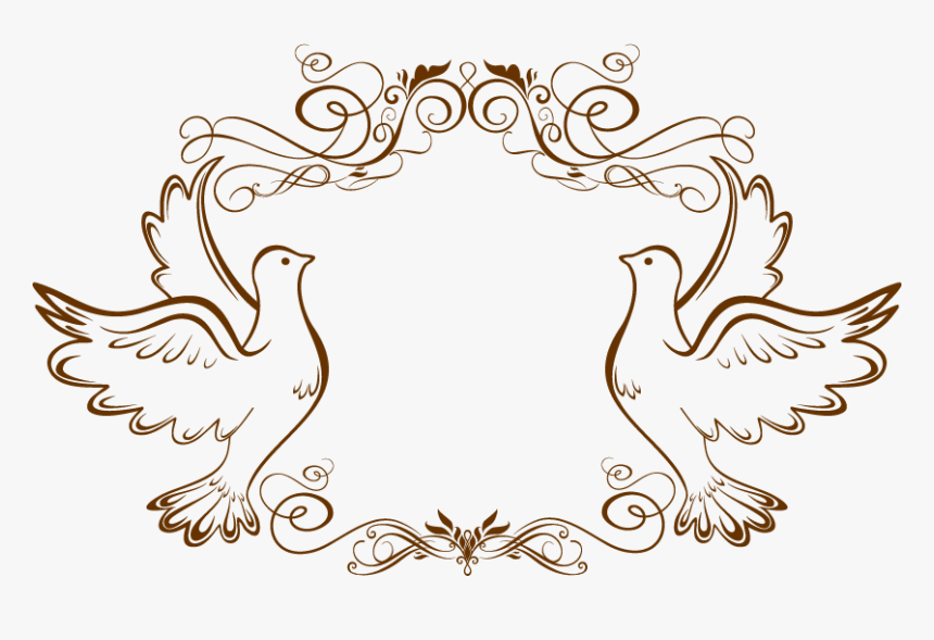 Wedding Invitation Border Png, Transparent Png, Free Download