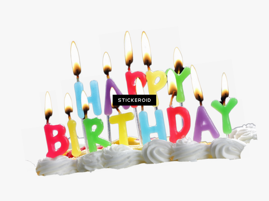 Transparent Background Birthday Candles , Png Download - Birthday Party, Png Download, Free Download