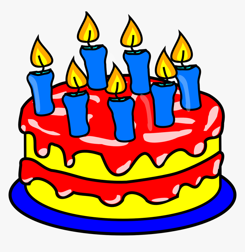 Birthday Cake Clip Art, HD Png Download, Free Download