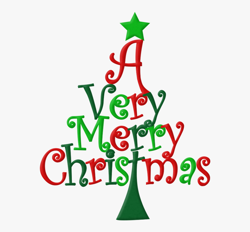 A Very Merry Christmas Graphic - Very Merry Christmas Logo, HD Png Download, Free Download