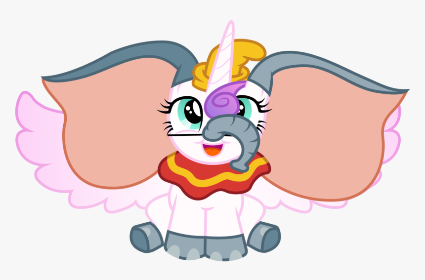 Stuck Clip Dumbo - Dumbo My Little Pony, HD Png Download, Free Download