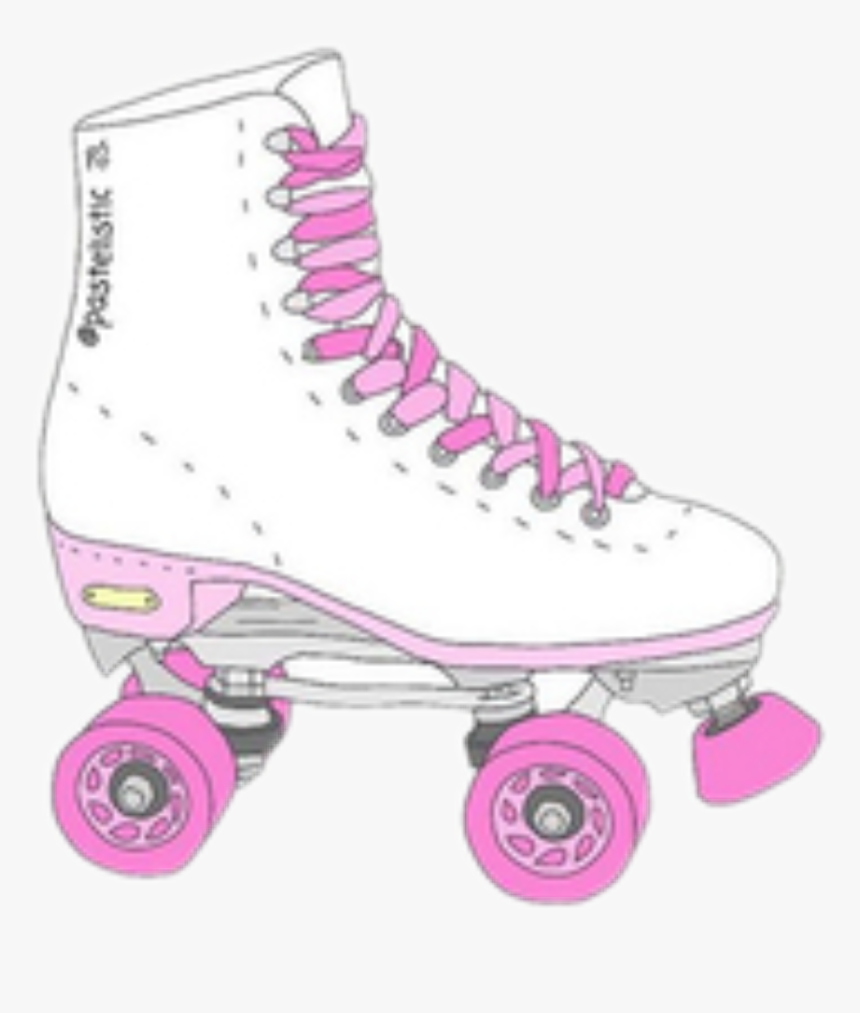 Transparent Rollerblading Clipart - Cute Roller Skate Png, Png Download, Free Download