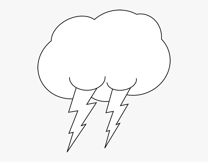 Rain Cloud Black And White Png Image Clipart - Clouds Raining Black And White, Transparent Png, Free Download