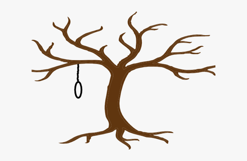 Dead Tree Clipart Hanging Tree - Hanging Tree Clip Art, HD Png Download, Free Download