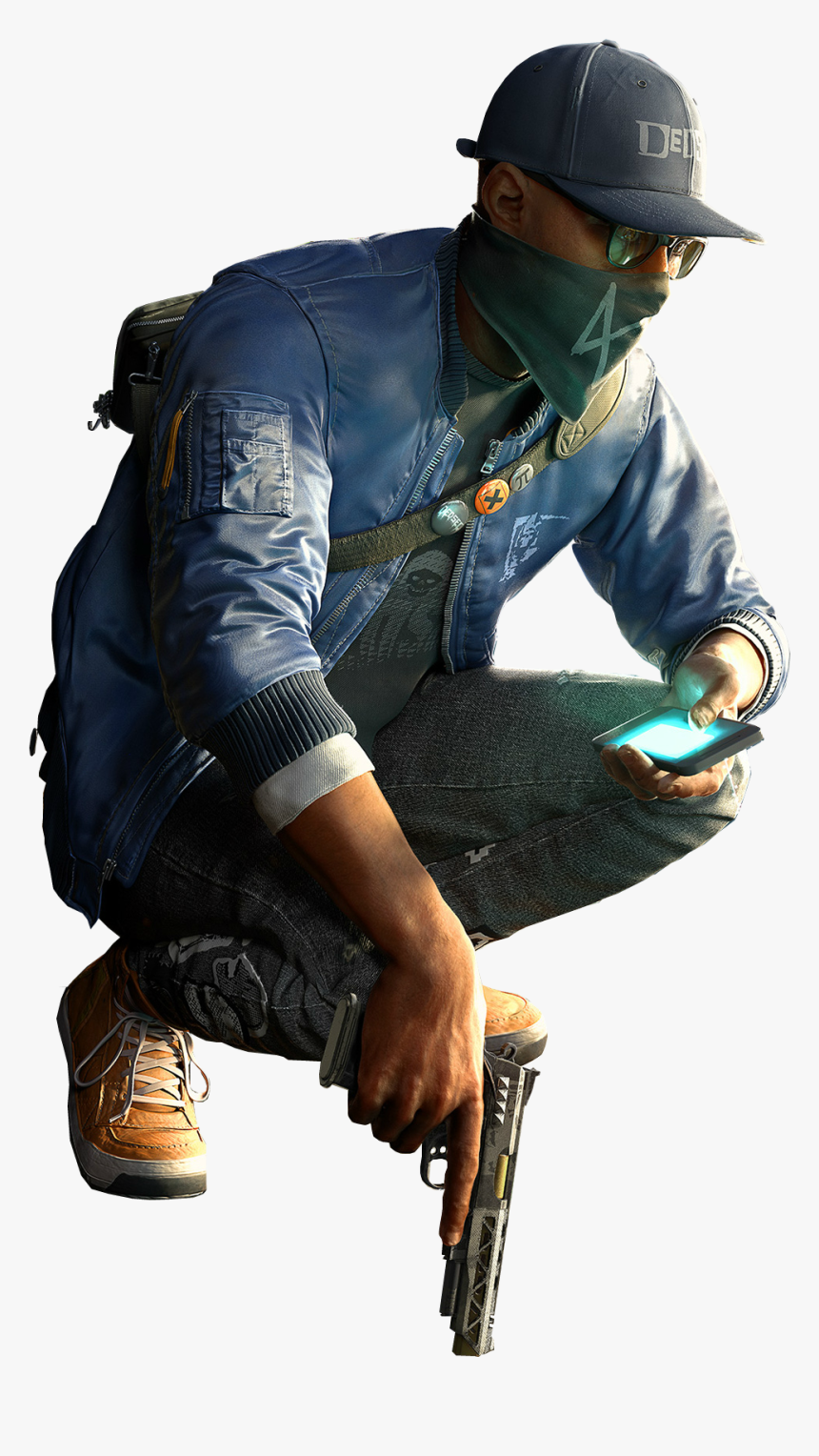 Watch Dogs Png Transparent Images - Watch Dogs 2 Wallpaper 4k Iphone, Png Download, Free Download