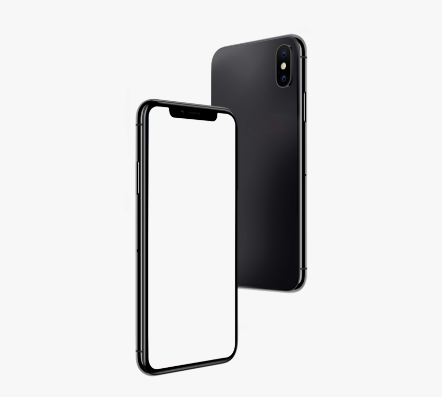 Iphone X Mock Up Png Image Free Download Searchpng - Smartphone, Transparent Png, Free Download