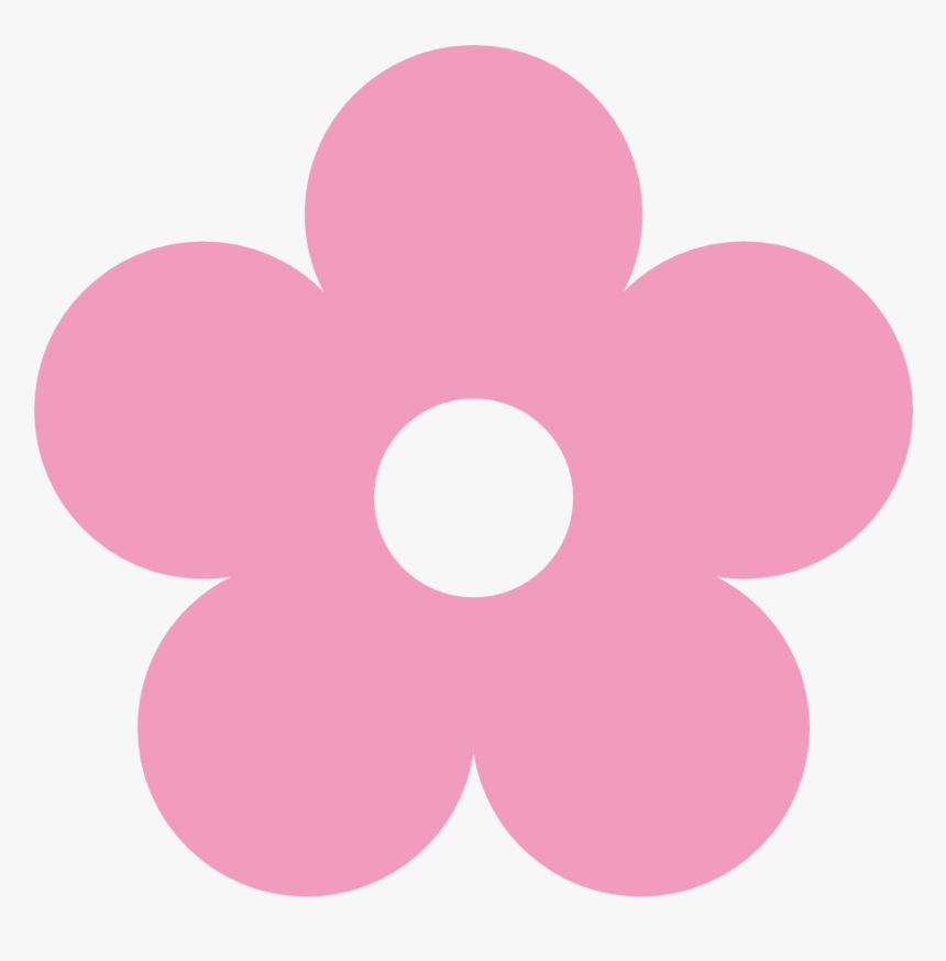 Flowers Color Png Transparent - Pink Flower Clipart, Png Download - kindpng