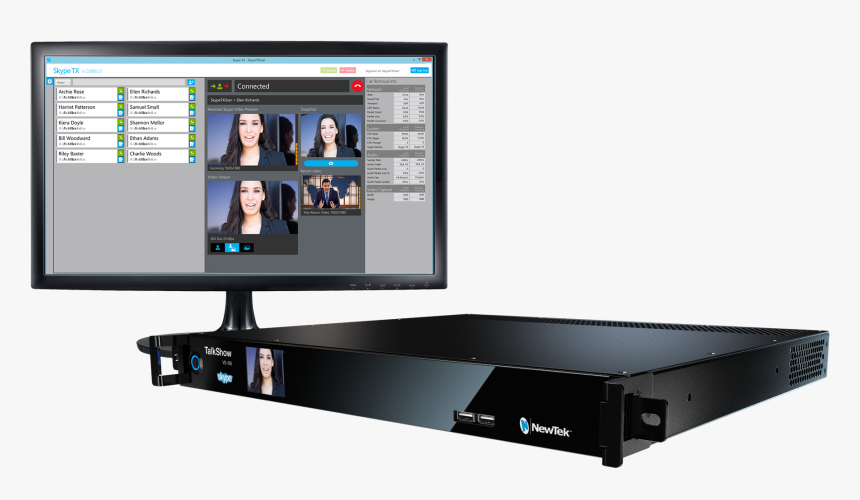 Newtek Skype Tx, HD Png Download, Free Download