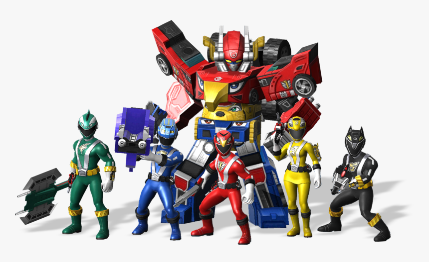 Char0 Power Ranger All Star - All Power Rangers See, HD Png Download, Free Download