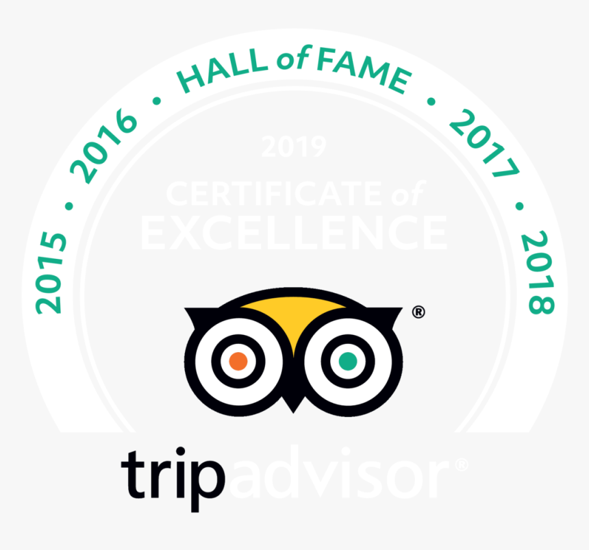 Tripadvisor Certificate Of Excellence 2019 Footer - Trip Advisor, HD Png Download, Free Download