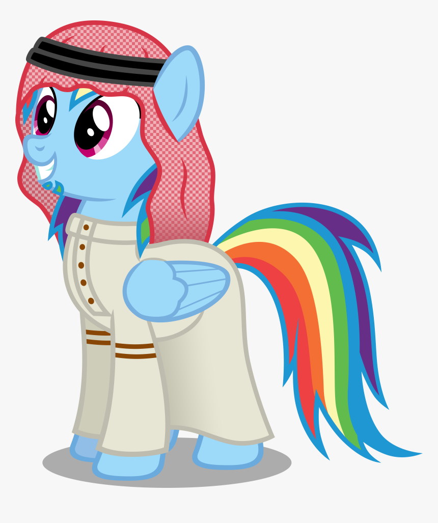 Austiniousi, Crossdressing, Goatee, Rainbow Dash, Safe, - Printable My Little Pony Template, HD Png Download, Free Download