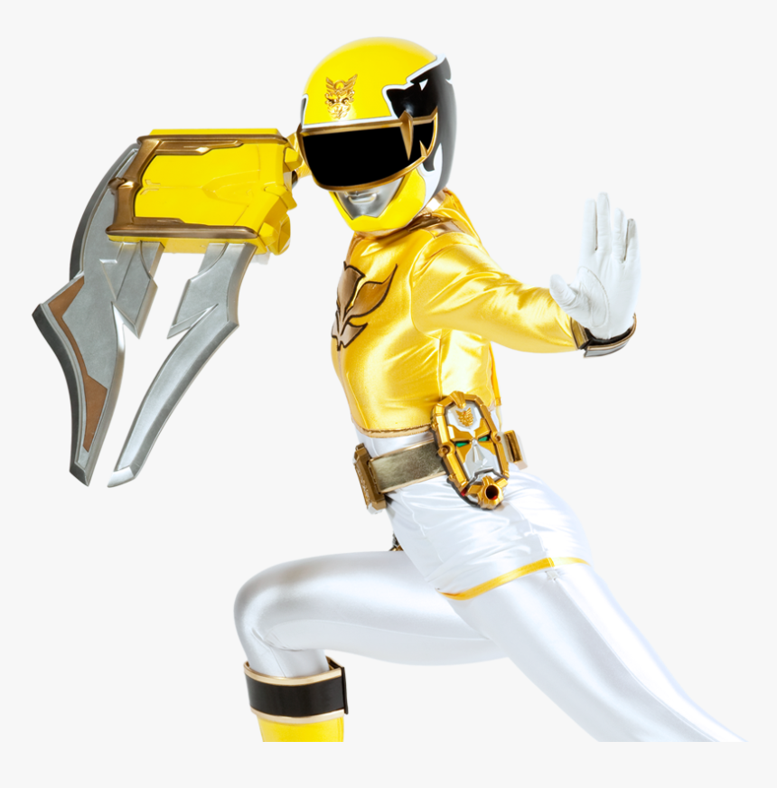 Yellow Power Ranger Megaforce Download - Super Sentai Yellow Rangers, HD Png Download, Free Download