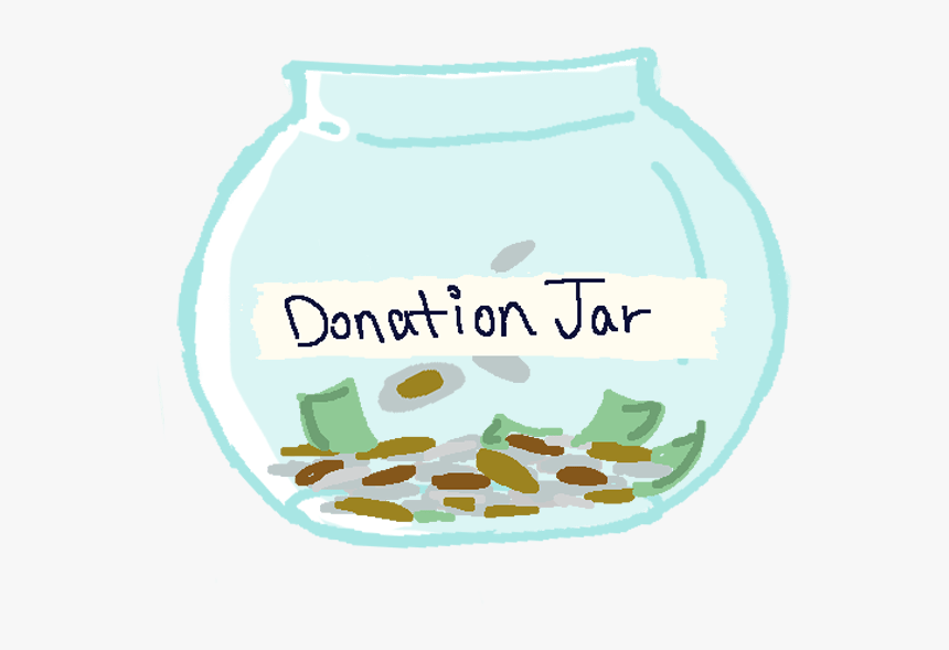 Jar Transparent Donation - Label, HD Png Download, Free Download