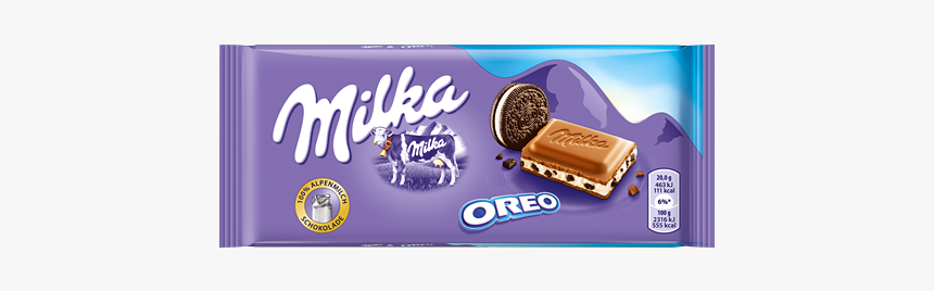 Oreo Milka 100g Png, Transparent Png, Free Download