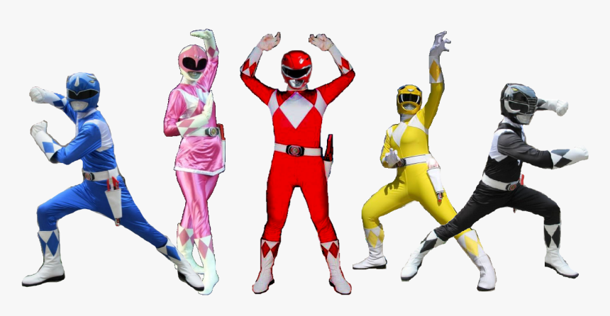 Mighty Morphin Power Rangers Transparent Png, Png Download, Free Download