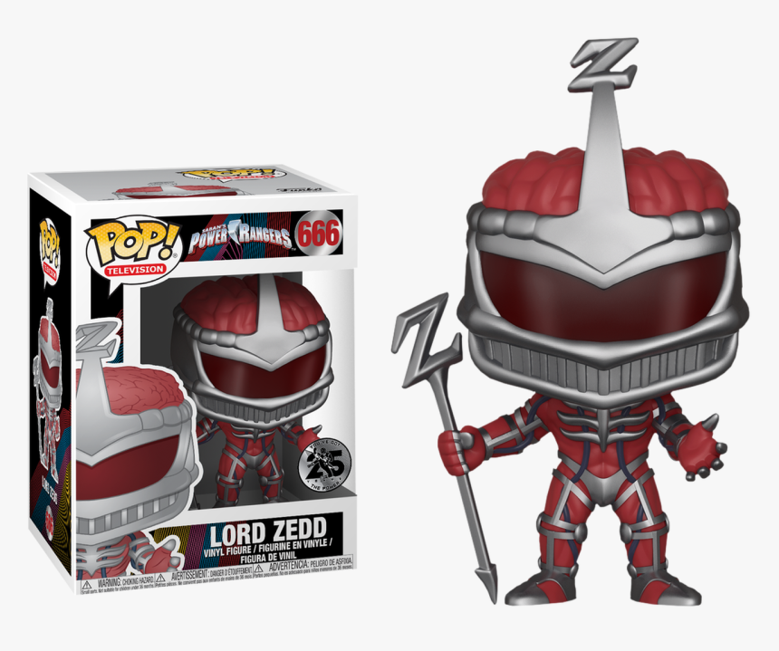 Lord Zedd Pop Vinyl Figure - Funko Pop Power Rangers Lord Zedd, HD Png Download, Free Download