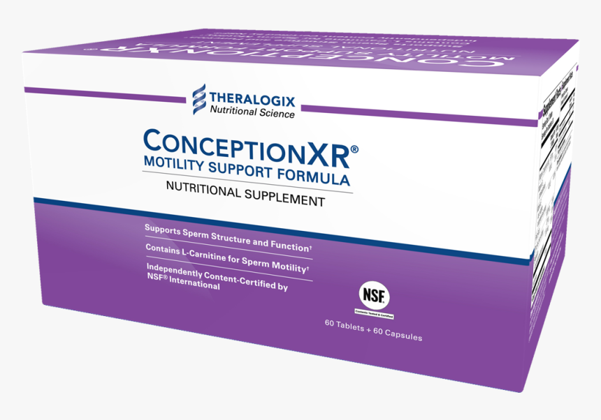 Conception Xr Is A Male Fertility Supplement With Antioxidants - Box, HD Png Download, Free Download