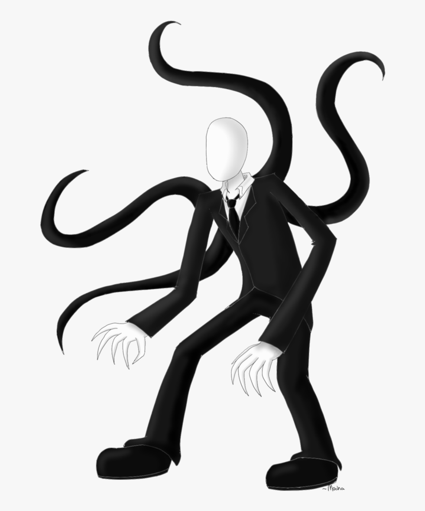 The Eight Pages Slenderman Cartoon Clip Art - Slender Man No Background, HD Png Download, Free Download