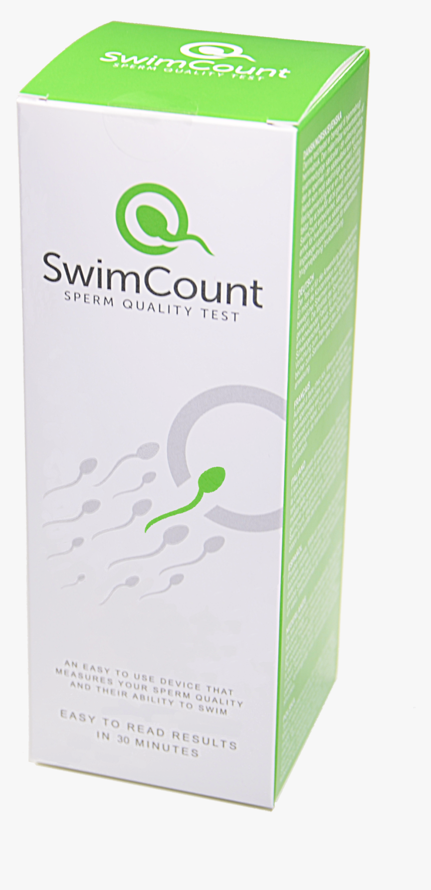 Swimcount™ Sperm Quality Test"
 Class="lazyload Lazyload - Swimcount Sperm Quality Test, HD Png Download, Free Download