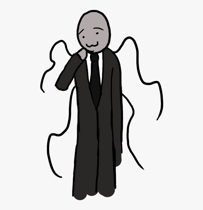 Pinkie Pie Slenderman Black Face Clothing Man Black - Slender Man Funny, HD Png Download, Free Download