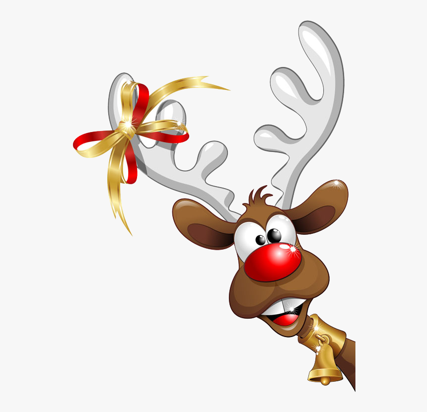 Reindeer Christmas Png, Transparent Png, Free Download