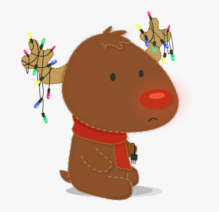 Rudolph The Red Nosed Reindeer - Cartoon, HD Png Download, Free Download