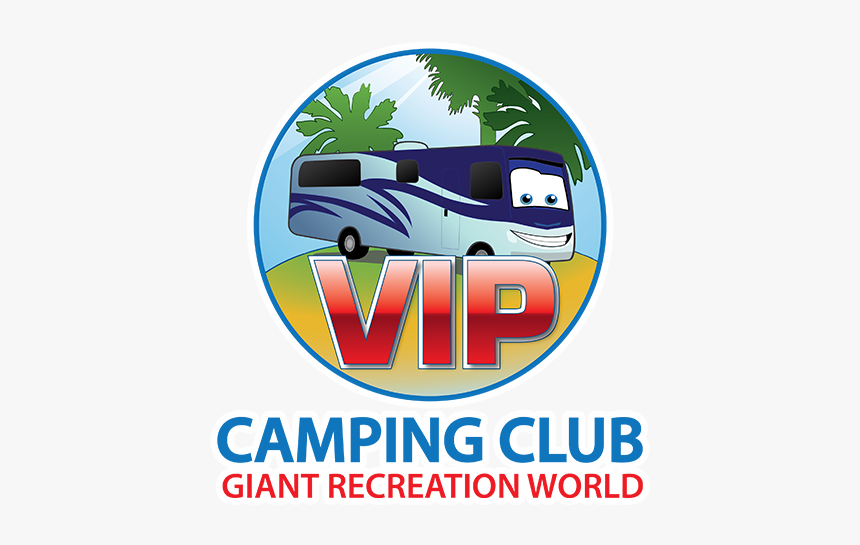 Vip Camping Club Logo - Graphic Design, HD Png Download, Free Download