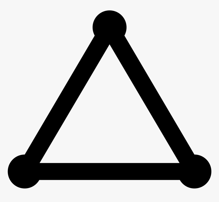 Triangle Icon - Bermuda Triangle Icon, HD Png Download, Free Download