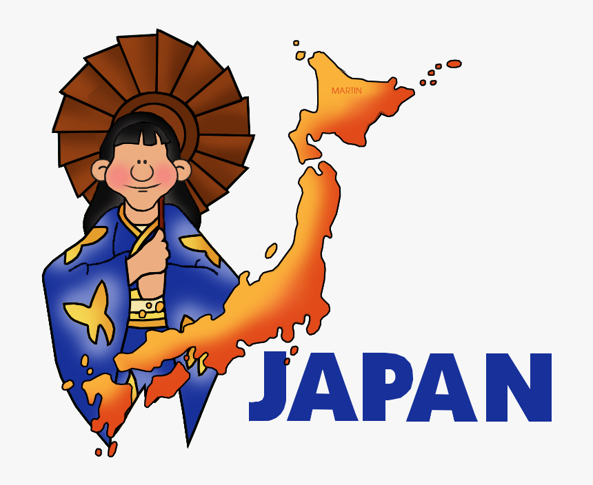 Japan Clip Art By Phillip Martin - Japan Clipart, HD Png Download, Free Download