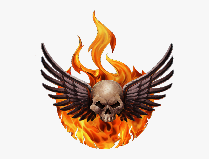 Calaveras Con Alas De Fuego, HD Png Download, Free Download