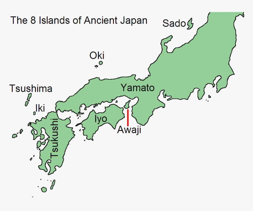 Japan Yashima - Eight Islands Of Japan, HD Png Download, Free Download