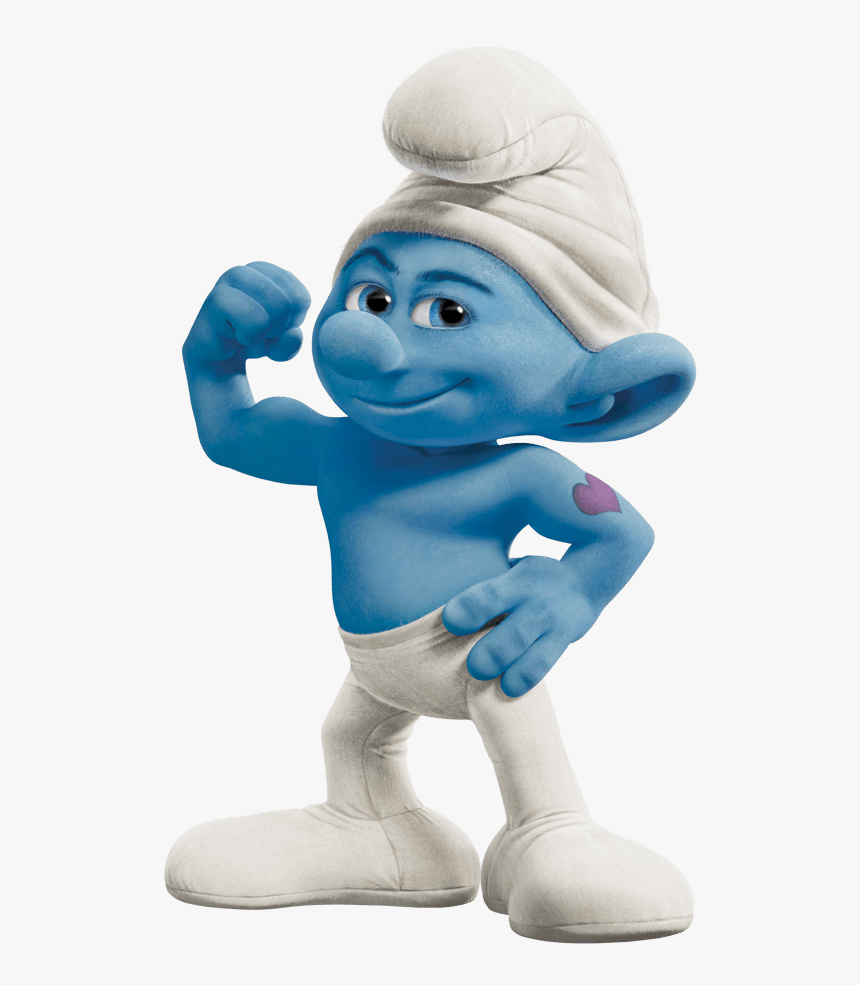 Smurf, Polls Polls Polls Start Smurfing These Line - Hefty Smurf, HD Png Download, Free Download