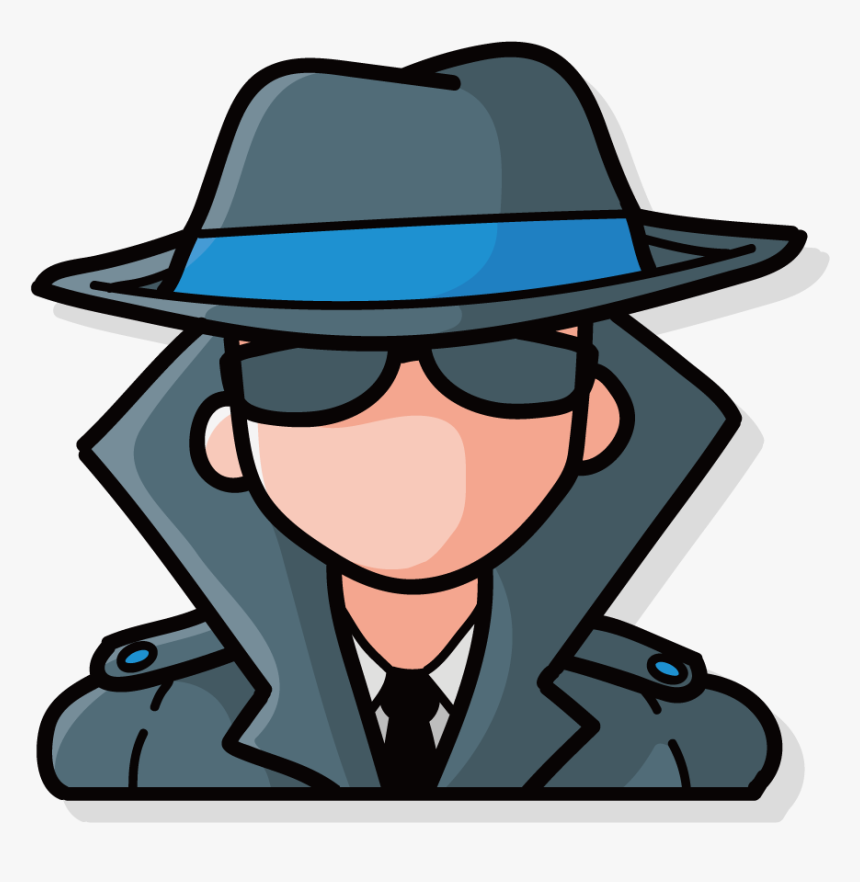 Application Sunglasses Package Spy Euclidean Vector - Cartoon Spy Png, Transparent Png, Free Download