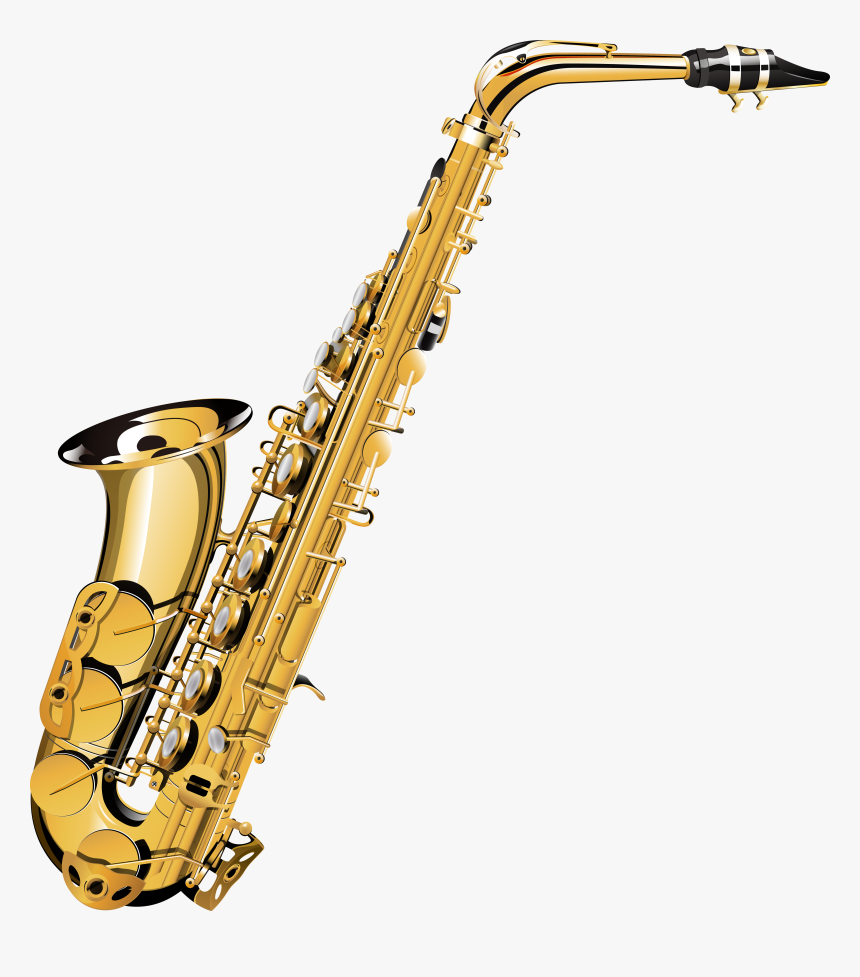 Alto Saxophone Musical Instruments Trumpet Tenor Saxophone - Transparent Background Saxophone Png, Png Download, Free Download